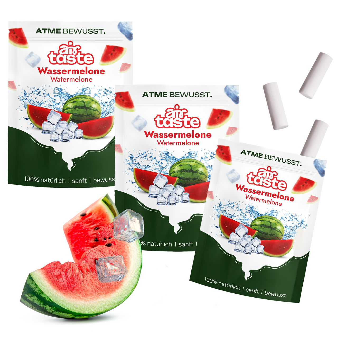 Airtaste Wassermelone Geschmacksfilter – 9 Filter mit 1 Monat Vorrat