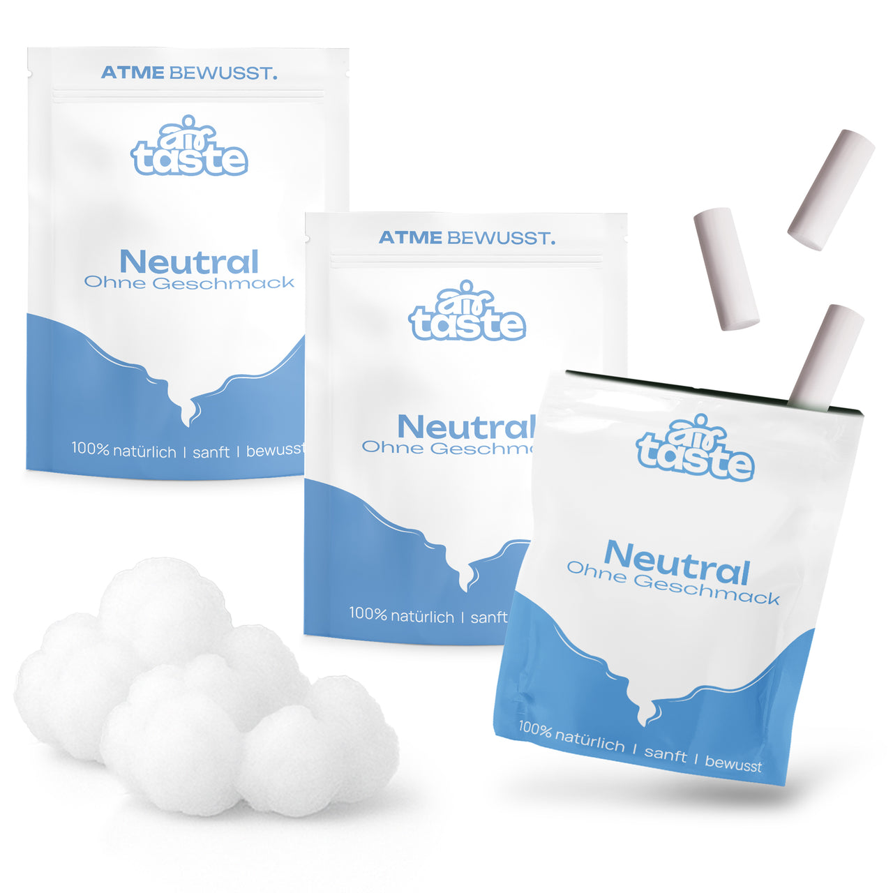 Airtaste Neutral Geschmacksfilter – 9 Filter mit 1 Monat Vorrat