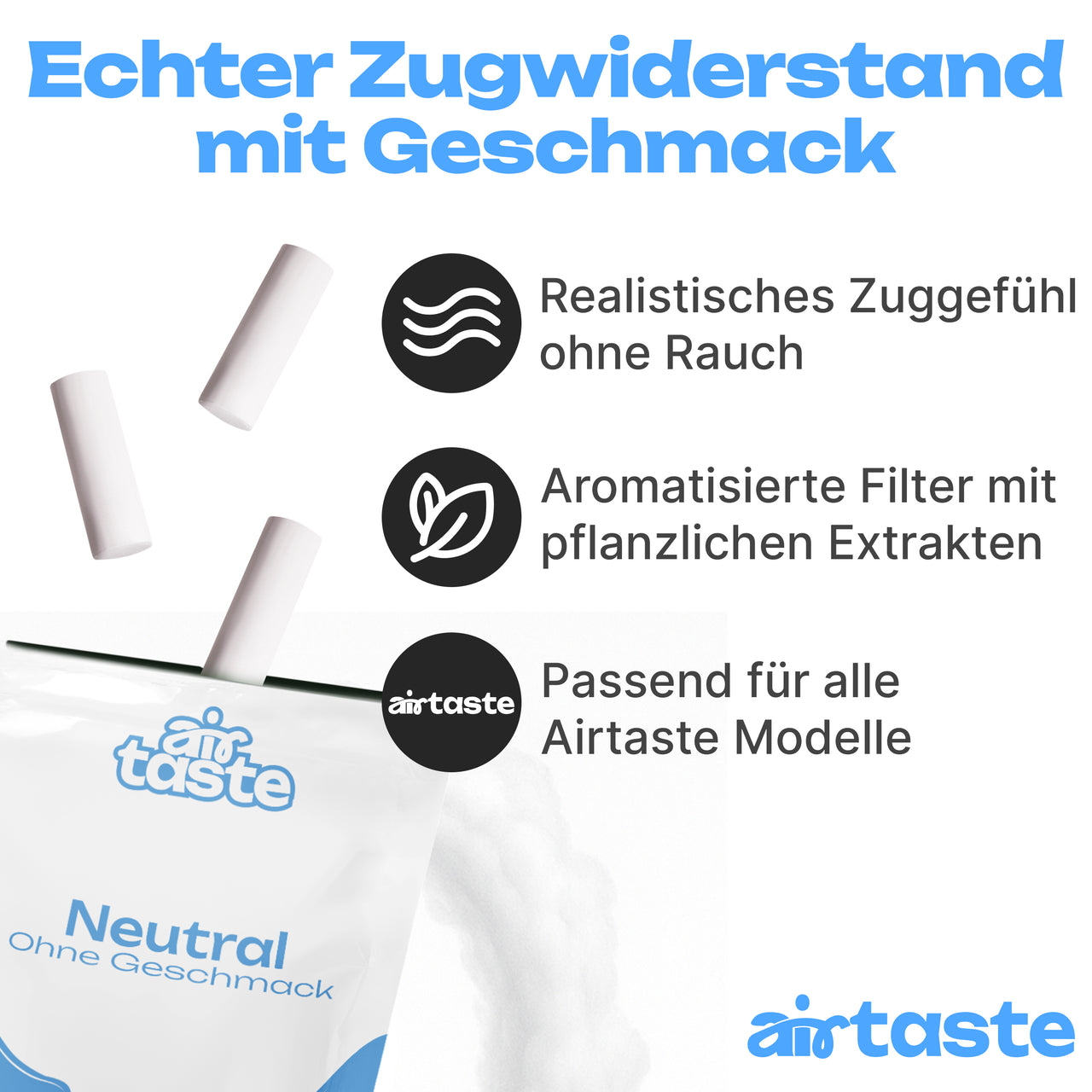 Airtaste Neutral Geschmacksfilter