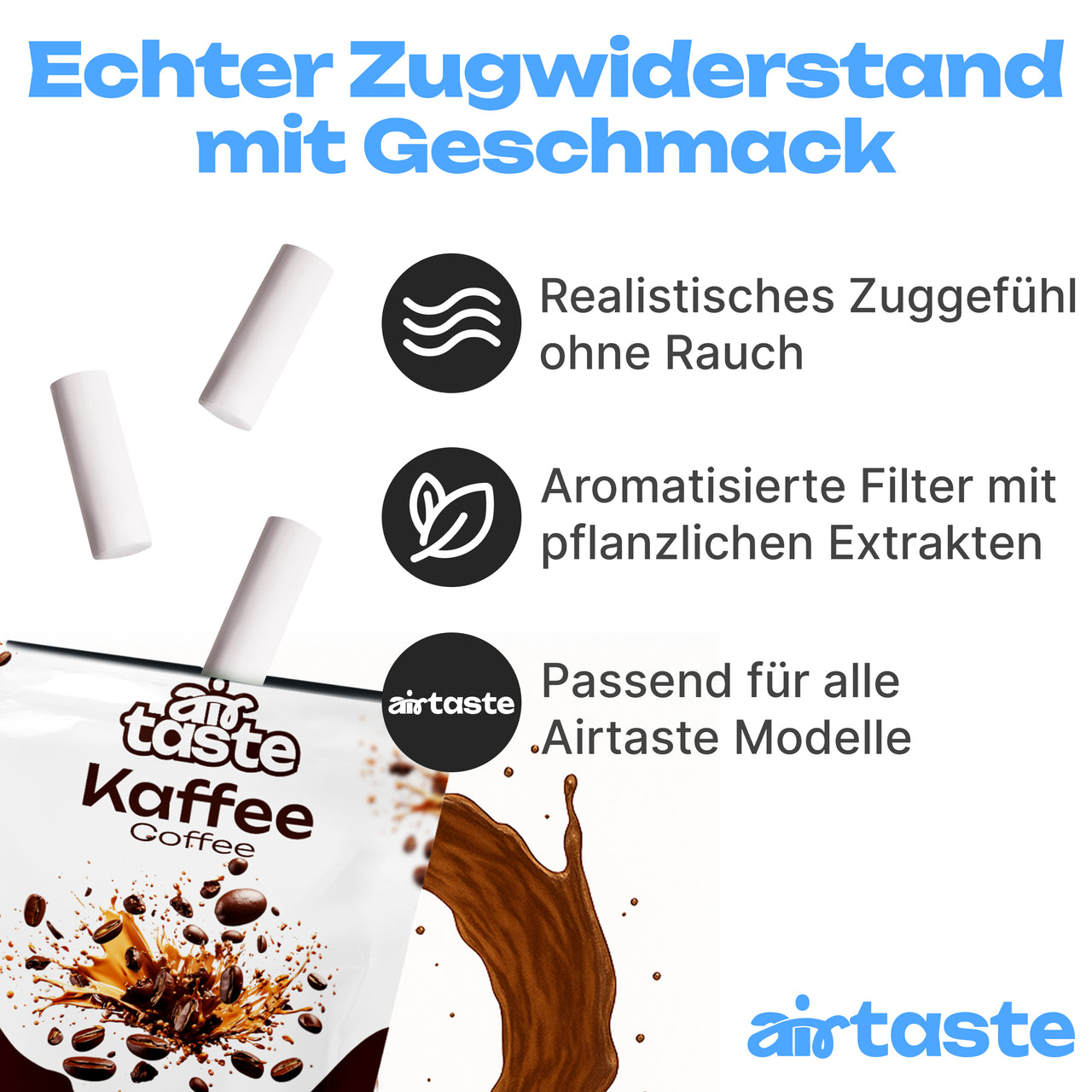 Airtaste Kaffee Geschmacksfilter