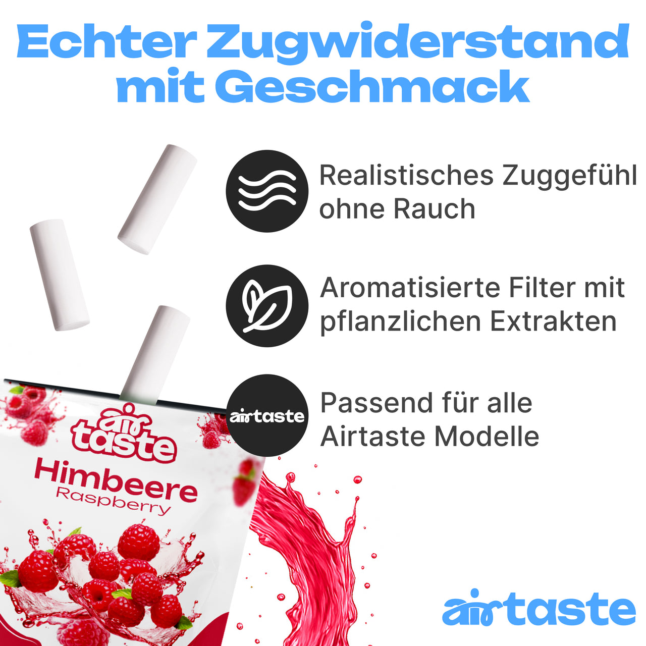 Airtaste Himbeer Geschmacksfilter