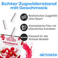 Airtaste Himbeer Geschmacksfilter