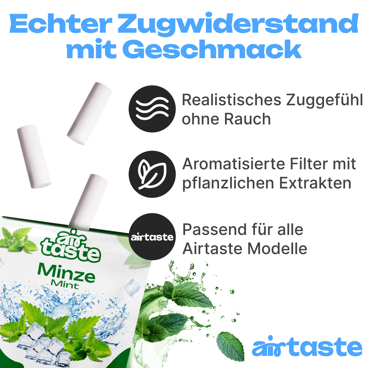 Airtaste Minze Geschmacksfilter