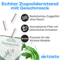 Airtaste Eukalyptus Geschmacksfilter