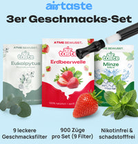 Airtaste Atemkette Starter Set Schwarz