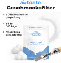 Airtaste Neutral Geschmacksfilter