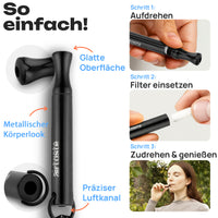 Airtaste Atemkette Starter Set Schwarz
