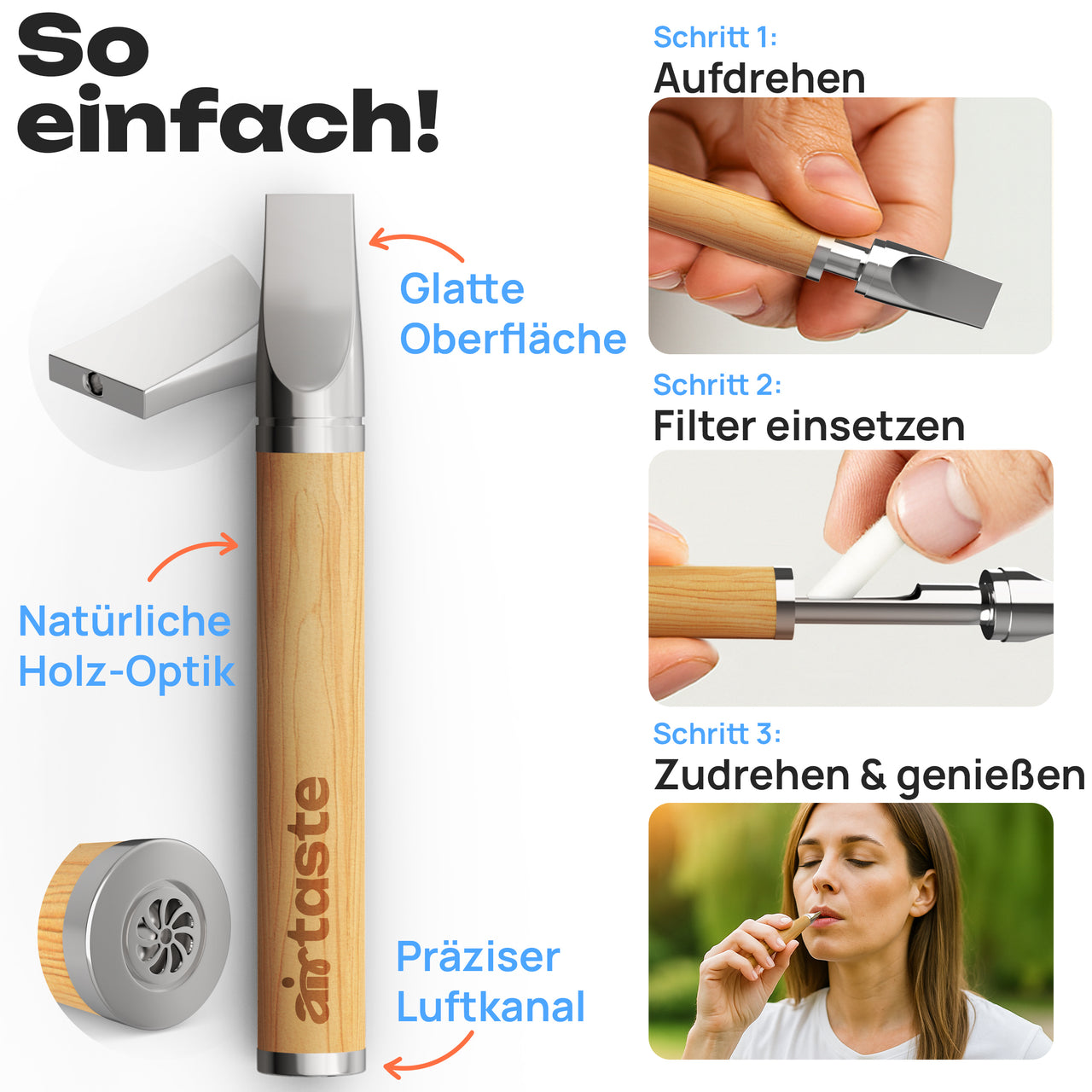 AirTaste Rauchfrei-Start Bundle